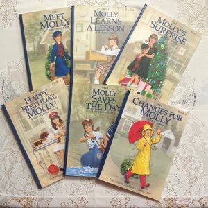 Retired American Girl Molly Book Collection